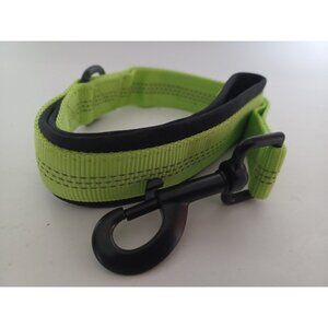 PuppyDoggy Neon Green Reflective Dog Leash Handle